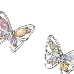 Brand New Beautiful Butterfly Stud Earrings